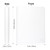 16 Pocket Top loader Binder, Holds 640 Top Loaders, Top loader Binder with Sleeves for 3'' x 4'' Top loaders - White