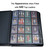 16 Pocket Top loader Binder, Holds 640 Top Loaders, Top loader Binder with Sleeves for 3'' x 4'' Top loaders - White
