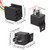24V JD2914 80/60A Heavy Duty Relay with Harness, 5-Pin SPDT, 5 Wire Automotive Relay Model, for Automotive Car Marine Boat