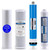 Reverse Osmosis Replacement Filter Set RO Cartridges 4 Stage w/ 75 GPD Membrane