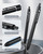 STAGEEK 12 Pcs GX3 Black Gel Pens, Quick Dry Smooth Writing, with 3 Refills