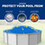 4x15ft Large Winter Pool Air Pillow for Above-Ground In-ground Pool