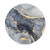Coasters for Drinks Absorbent with Holder,Abstract Dark Blue Luxury Fluid Marble Sets of 6 Durable Cup Coaster for Coffee Table Protection,Great Housewarming Birthday Gifts,Home Decor