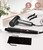 Farery 1 Inch Curling Iron Brush, Heated Round Brush for Compact Bouncy Curls, Hot Brush with Anti-Scald Hard Bristles, Lightweight, Dual Voltage Travel Hair Tool 360° Swivel Cord, 410°F Fast Heat