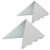 Snow Splitter for Metal Roof(2 piece Set), Compatible with 2-12 Inch Pipes