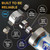 Harpy Eagle Electric Oil Change Extractor Pump 12/24V 100W, Oil Сhange Fluid Extractor Suction Transfer Pump Portable for Automotive, Cars, Boats, Motorcycle,Trucks with Storage Case/Patent Pending