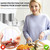 Knife Sharpener, Manual 4 in 1 Knife Sharpeners with Finger Protector