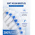 U-Shaped Toothbrush Replacement Head for Ultrasonic Toothbrush
