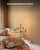 Homemory 15 inches Real Wax Flameless Taper Candles with Remote Timer, 6 Pcs White LED Taper Candles Battery Operated with 3D Flickering Flame, Window Candle Led Candlesticks for Dinners Home Decor