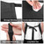 4 Pack Waterproof Rubber Apron, Adjustable Black Apron for Men & Women