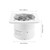 6 Inch Exhaust Fan 110V 40W Explosion Proof Fan Through Wall Exhaust Fan Industrial Axial Fan 2600RPM Utility Blower Wall Mounted Vent for Kitchen, Warehouse, Workshop,7.5x7.5x5.3in (White)