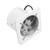 6 Inch Exhaust Fan 110V 40W Explosion Proof Fan Through Wall Exhaust Fan Industrial Axial Fan 2600RPM Utility Blower Wall Mounted Vent for Kitchen, Warehouse, Workshop,7.5x7.5x5.3in (White)