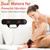 Cordless Red Light Therapy Ankle Wrap with Heat & Vibration, 660nm & 850nm