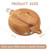 Baby Mobile Rotary Music Box Imitation Wood with Rotating Hook Crib Mobile Motor