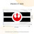 Rebel Alliance Republic Flag banner 3x5ft 150D Polyester with Brass Grommets (II)