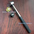MIKMAYTOO Small Soft Mallet with 2 Head Tip for Kid or women or Light Tapping Work Double-Faced Rubber Soft Head Hammer for Jewelry Leather Wood Usage Lightweight Non-Slip (2, Small)