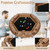 Shut The Box Game for 1-6 Players, Plusvivo Large Round Wooden Board Dice Game with 14 Dice for Adults, 6 Way Clever Math Game for Home Classroom or Pub