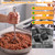 Stainless Steel Meat Masher, 6-Blade Ground Beef Chopper Tool, Heavy Duty Hamburger Smasher Potato Masher, Food Grade Vegetable Puree Shredder Mixer Utensil, Kitchen Gadgets, Dishwasher Safe (A)