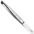 Pfeilring Germany professional Eyebrow Tweezers, Notched Tips, Nickel Plated