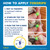 Dr Buzby's Large ToeGrips for Dogs - Instant Traction on Wood/Hardwood Floors - Anti-Slip Relief for Senior Dogs - Stop Sliding Instantly - Rubber Nails - 1 Pack (20 Grips)