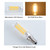 SHUWDKAR E14 LED Bulb 40 Watt Equivalent E14 Candelabra Bulb 2700K