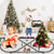 Electric Train Set for Kids Remote Control Train Toys w/Steam Locomotive,Passenger Carriage & Luxury Tracks, Realistic Smoke,Sounds & Lights, Christmas Birthday Gift for Boys Girls 3 4 5 6 7
