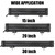 Muto-Beam Mounting Brackets for LED Lights, 2PCS Universal Adjustable Base Brackets for LED Pods Light Bars Bracket for Truck Driving Light Bracket for UTV ATV Car Fog Light