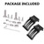 Muto-Beam Mounting Brackets for LED Lights, 2PCS Universal Adjustable Base Brackets for LED Pods Light Bars Bracket for Truck Driving Light Bracket for UTV ATV Car Fog Light