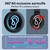 X5 AM FM Radio Headphones, Rechargeable Portable Radio Headset for Mowing
