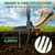 REILEIHODE Broad Fork Garden Tool, 63" Heavy Duty Broadfork Hand Tiller with Double 5+4 Sharp Tines, Garden Pitchfork with Ergonomic D-Shaped Handle, Spading Dig