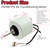FN35B-PG Y4S476E002G Air Conditioning Motor fit for Gree Air Conditioner, Replace YYR30-4A5-PG 1501214501 Air Conditioner Indoor Motor, 208-230V 60Hz 35W 0.32A 6-Wire AC Motor