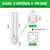 FDS18E35/4 CFL Light Bulbs for Panasonic, 4 Pin G24q-2 Base 18W 3500K