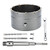 GRIXLEN 3.5 inch / 90mm Concrete Hole Saw with SDS Plus Shank Rod