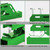 EBESTTECH Tractor Bucket Receiver 2 inch 1PC Green