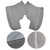 DSkoiph Front Door Panels Armrest Cover Leather Left & Right Replacement Fit for Honda Odyssey 2011-2017 (Dark Gray)