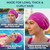 Limmys Long Hair Swim Cap for Women & Men – Extra Space, Stretch, Non-Slip