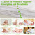 Fasoar 6-Ply Cotton Cloth Diapers and Burp Cloths, Washable for Babies