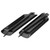 Klanata 2 Piece Car Side Vents, Air Flow Splash Guard Vents for Automotive Intake Grille and Decorative Sticker (Black Gray)