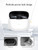 Case for Bowers & Wilkins Pi8 Wireless Earbuds,Soft Protective,Shockproof, BOVUGAC Silicone Case Cover with Keychain & Cleaning Kit & Lanyard-White