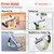 Sammons Preston Reacher, Standard, 26", Grabber Reacher Tool, Lightweight Trash Picker Grabber & Garden Nabber, Handy Aluminum Picker Up Tool & Reaching Claw, Portable Reaching Assist & Dressing Tool