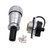 HangTon WS24 19 Pin Aviation Circular Power Electrical Connector 5A 500V Male Cable Plug + Female Panel Socket Dustproof Industrial Metal Shell