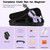 ADM Acoustic Violin for Kids Beginners,1/2 Size Acoustic Violin Fiddle for Teens Students Violin Starter Kit with Hard Case, E-Tuner, Rosin, Shoulder Rest, Bow, Extra Strings, Free Lessons, Purple