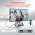 YAODEMA USB C Female to HDMI Male Adapter with USB C Video Cable, 4K@60Hz