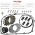 GOLKNHA Clutch & Cover Gasket Kit Compatible with Shadow ACE 1100 VT1100T VT1100C VT1100C2 VT1100C3 1995-2007