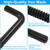 Aoserge 819T Trailer Gate Pin Latch Repair Kit, 2 Pack（Diameter: 0.56inch