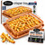 Air Fryer Basket For Oven, Gotham Steel Air Fryer Tray, 2 Piece Nonstick Copper Crisper Tray, Air Fry For Convection Oven, Also Great For Baking & Crispy Foods, Dishwasher Safe –X-Large, 16.5" x 12.5"