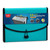 H4D 13-Pocket Accordion File Organizer, Expanding File Folder, Teal