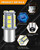 Qoope 1157 LED Bulb White 10PCS 2357 2057 BAY15D 7528 LED Bulbs Replacement