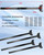 24 Inch Black Heavy Duty Gate Hinges with Mounting Screws
