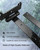 24 Inch Black Heavy Duty Gate Hinges with Mounting Screws